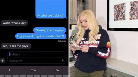 gwen stefani leaked|Gwen Stefani leaks texts with ex